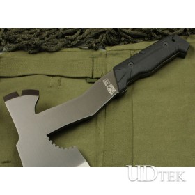 Golden Coating Surface Hunting AXES Outdoor Tool with Rubber + Plastic Handle UDTEK01365 